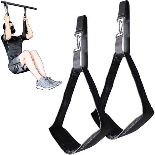AB Sling Straps Gym Equipment for Home Fitness Pull Up Bar Abdominal Hanging Muscle Training Suspension Belt in Horizontal Bar