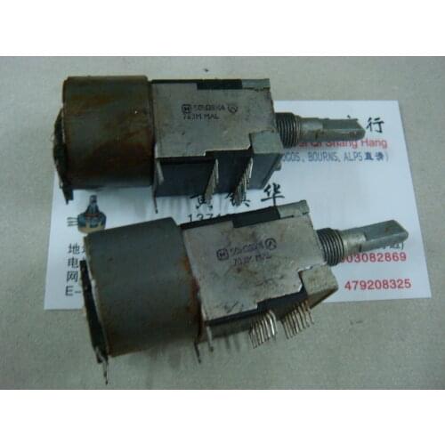 [VK] [Low sale] backhoe motor potentiometer 50KBX4 handle length 25MM. switch