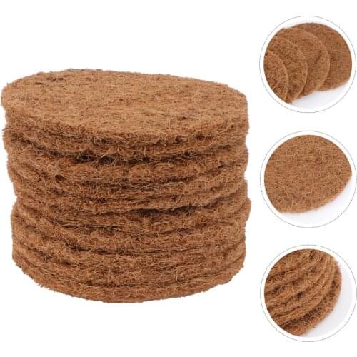 10pcs Pigeon Breeding Eggs Mat Nest Coconut Coir Mat Accessory Bird Mat