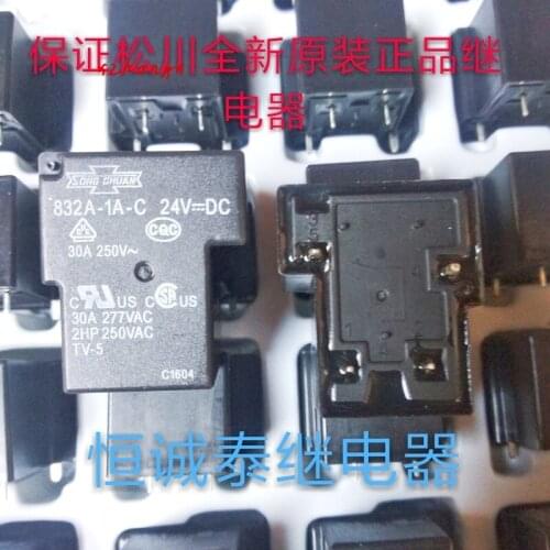 832A-1A-C-24vdc-30a-T90 high power relay