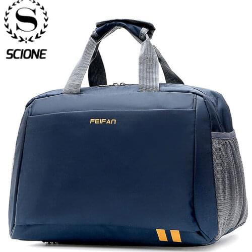Scione Large men Bag Classic Handbags Fashion Shoulder Bag Mens Big Shoulder Bags Weekend Travel Bag