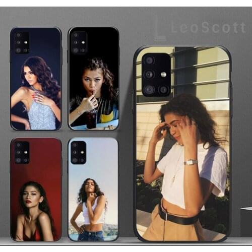 Zendaya Coleman Phone Cases For Samsung A50 A51 A71 A31 A21S S8 S9 S10 S20 S21 Plus Fe Ultra 4G 5G