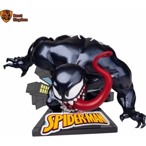 Beast kingdom Marvel Venom mini egg Attack Series garage Garage Kits Model Kits Collecting gift Toy Figures