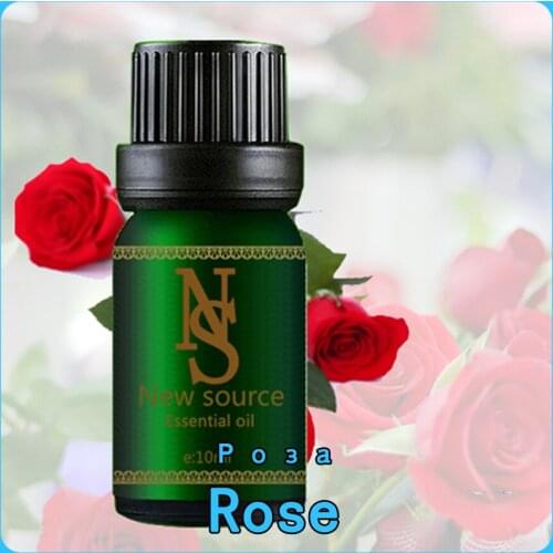 Rose Essential oil 10ml 100% Pure Remove black spot and Acne Fade Acne Marks, Help Sleep, Face Care Oil From Nature Rose Oil