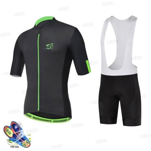 Roupa Ciclismo STRAVA 2021 Team Summer Cycling Jersey Set Breathable Short Sleeve Shirt Bike 19D Gel Pad Bicycle Clothing