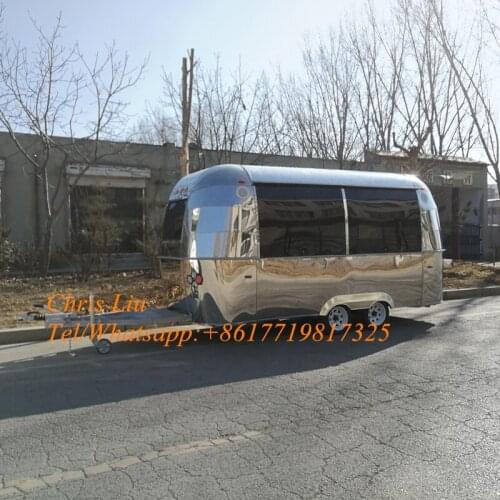 Hot dog cart mobile fast food truck with EXW price mobile food truck