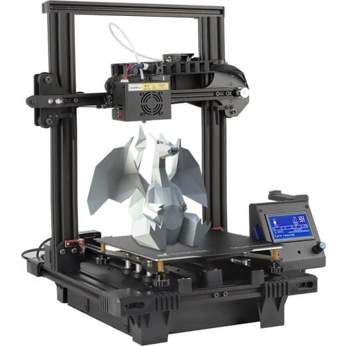 Ideaformer Mega 200*200*250mm with 1.5kg PLA Filament FDM 3D Printer Silent Printing Magnetic Stickers Hot bed DIY 3D Printer