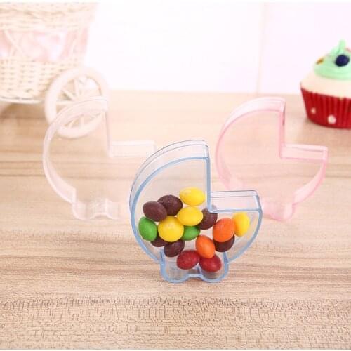 24pcs Kawaii Mini Stroller Pattern Candy Boxes Baby Birthday Baby Shower Personality Gift box Chocolate box Party Supplies Favor