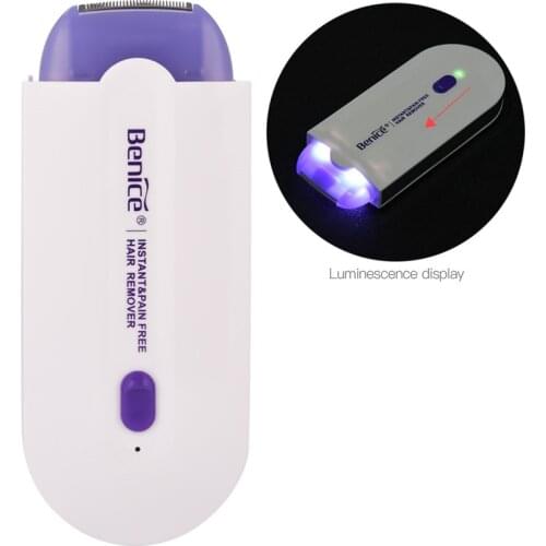 Mini SENSA Light Epilator Electric Depilador Shaver Razor Body Facial Hair Remover Cordless Female Bikini Trimmer For Women