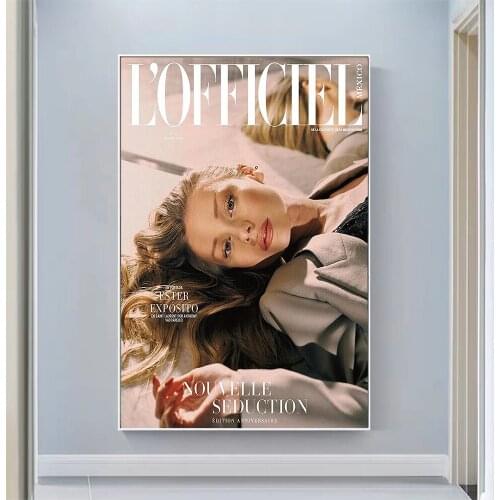 Silk Cloth Wall Poster Ester Expósito Art Home Decoration Gift