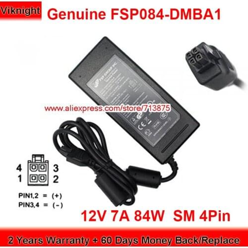 Genuine FSP084-DMBA1 12V 7A 84W Laptop AC Adapter Power Supply