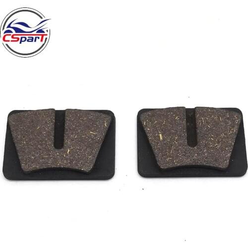 Brake Pad Pairs 47CC 49CC Mini Moto Dirt Pit Pocket Bike Gas Scooter ATV Quad Go Kart Parts