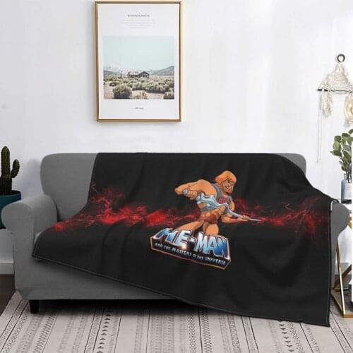 He Man - Masters Of The Universe Throw Blanket Sofa Yoga Covers And Mats Bed Plaid Bed Linen Bedroom Rugs