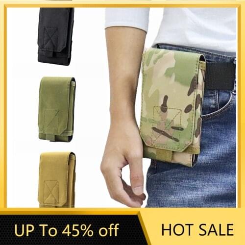 Tactical Military Pouch Army Edc Pouch Outdoor Phone Receive Waist Bag Airsoft shotgun magazine pouchs Hunting Accessories