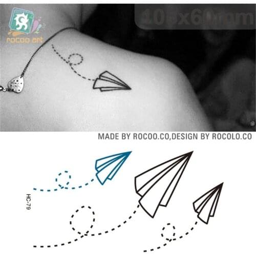 Harajuku Waterproof Temporary Tattoos For Men Women Fashion 3d Design Flash Tattoo Sticker Paper HC1079
