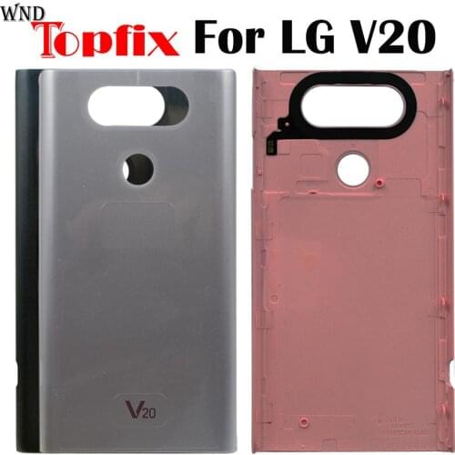 For LG V20 Back Battery Cover Rear Door Housing Case Replacement Parts For V20 Battery Cover H990 H910 H918 LS997 US996 VS9 case