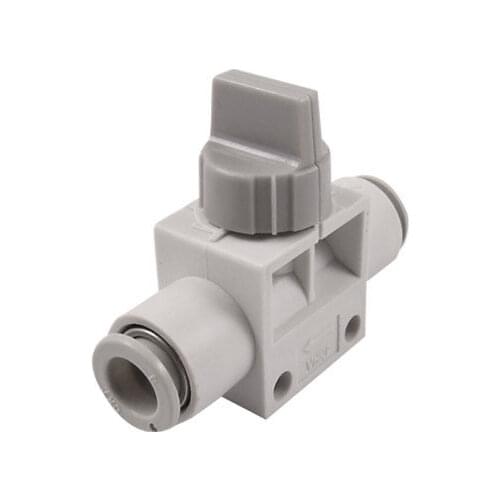 8mm Pneumatic Tube Push in Quick Connector One Touch Fitting Hand Valve