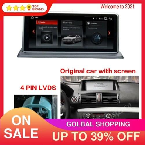 Android 9.0 4GB 64GB Car GPS Navigation Radio Player For BMW E87 E81 E82 E88 Car Head Unit Auto Stereo Multimedia Player DSP IPS
