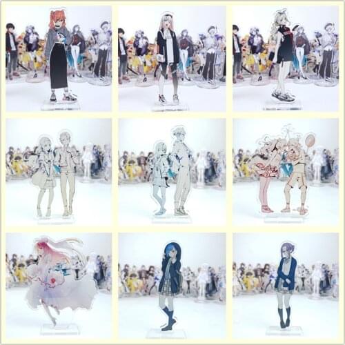 Anime DARLING in the FRANXX figure toy HIRO ZERO TWO ICHIGO GORO MIKUZOROME KOKORO acrylic doll gift 15cm