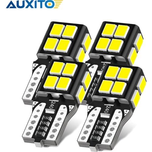 AUXITO 4Pcs T10 W5W 194 168 2825 LED Light Bulbs For Car Interior Lamp Position Light For Toyota Camry Corolla Auris Yaris Rav4