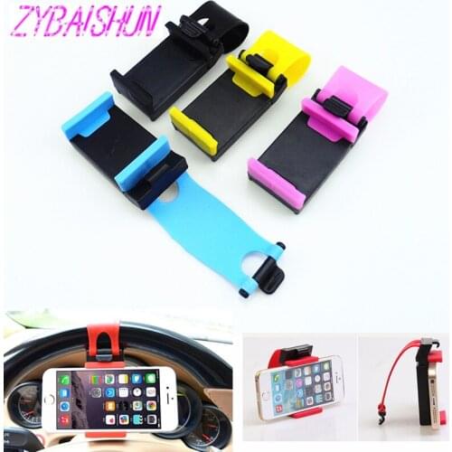 Car Holder Steering Wheel Bicycle Clip Mount Elastic Band Holder for Audi all series Q3 Q5 SQ5 Q7 A1 A3 S3 A4 A4L A6L A7 S6 S7