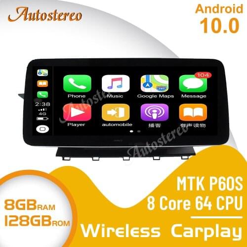 12.3" 1920 720 Android 10.0 128 For Mercedes-Benz X204 GLK 2008-2015 Car GPS Navigation AutoStereo Multimedia Player Auto Radio