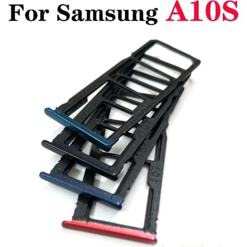 Sim Card Tray SD Reader Holder For Samsung Galaxy A10S A107 A20S A207 A30S A307 A50S A507 SIM Card Tray Slot Holder
