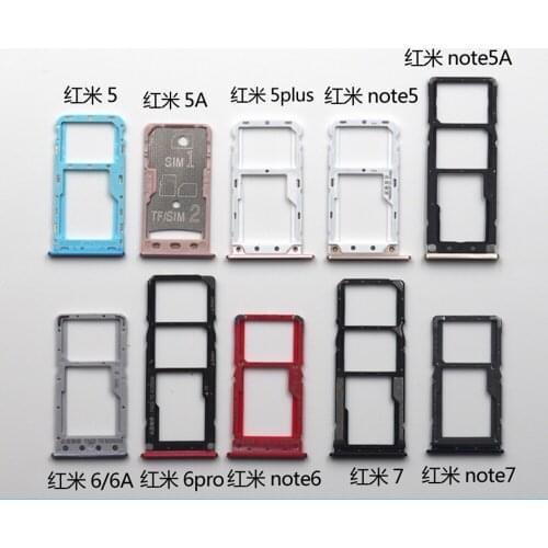 For Xiaomi Mi Max 2\\Redmi Note 4\\Note 4X\\ 4X\\5 Plus\\Note 5\\ 5\\ Mi 5 SIM SIM And TF Card Tray