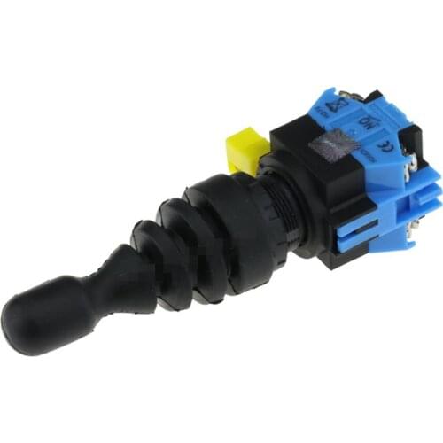22mm joystick switch Momentary 2 position 2NO Latching reset wobble stick Monolever Cross Button Switch HKL-FW22 HKL-FW12