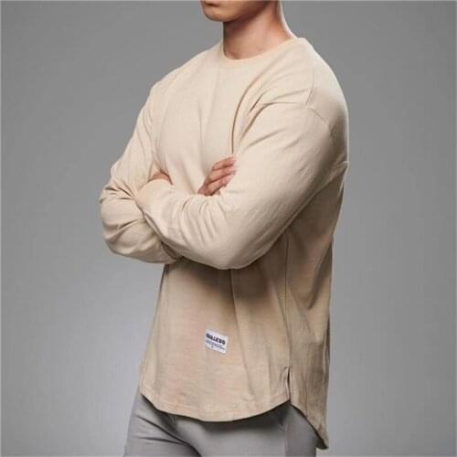 GYMMOOK Men's Long T-shirts