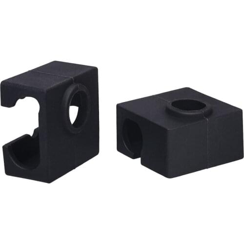 MK8 Silicone Sock Upgrade For Cover Aluminum Block MK7/MK8 Silicone Case Sleeve Use 3D Printer Ender 3 CR10S Hotend Heater