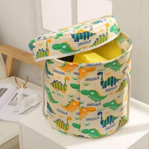 Fashion 2 In 1 Cartoon Toy Quick Storage Bucket Bag Multifunction Removable Storage Bag For Outing Handbag Storage Bag For Home