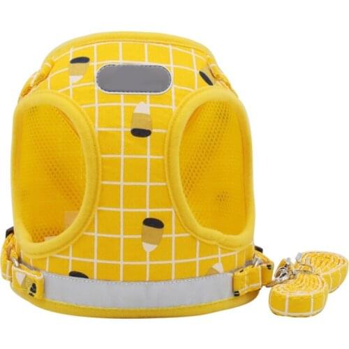 Soft and Breathable Dog Belt Waist Adjustable Vest Walking Supplies Small, Medium and Large Dogs Lattice Collar Pet Accessories