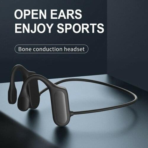 Bone Conduction Headphones Bluetooth Wireless Sports Earphone BL09 Headset Stereo Hands-free With Microphone For Running