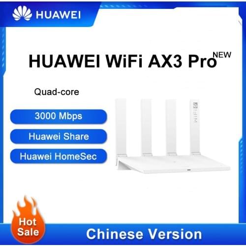 Original Chinese Version Huawei Router AX3 Pro quad-core Amplifier Wireless Router Wifi6 Multi-channel 3000M High-Speed Router