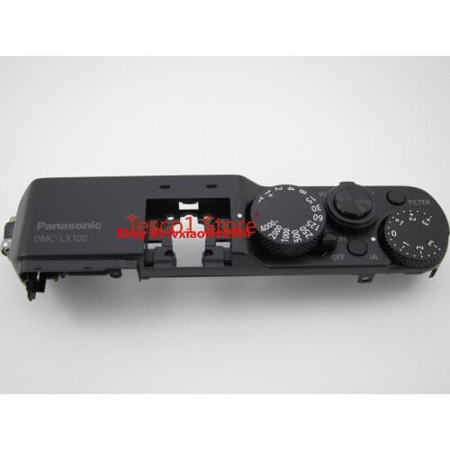 Original camera parts Repair Parts For Panasonic Lumix DMC-LX100 Top Case Cover Button Dial Unit Black