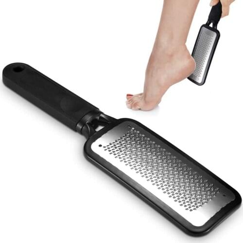 Purple Foot File Dry Skin Callus Remover Hand Metal Foot File RASP Scrubber Hard Dead Skin Foot Care Tool Pedicure Foot Scrubber