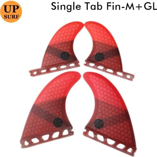 Surf Fins Future base G5+GL upsurf logo surfboard fin Quad-Fins set