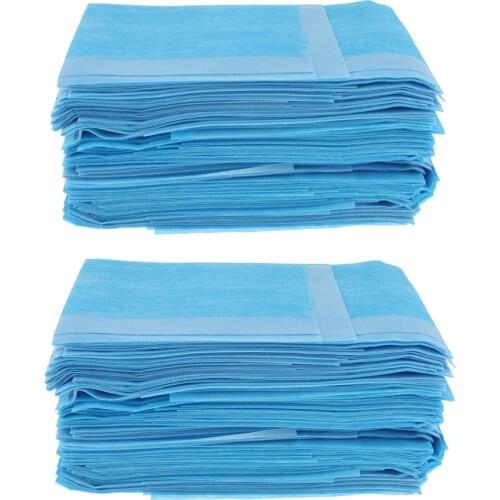 120pcs Hospital Disposable NonWoven Underpad Incontinence Anti-seepage Bed Pad for Patients Adults Elderly Women Children Pets