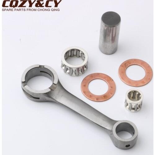 Crankshaft connecting rod for YAMAHA Aerox R 50 Cs Jog R 50 Yh Why Euro1 50 Ym Breeze Neaos Euro2 50 2T 10mm piston pin hole