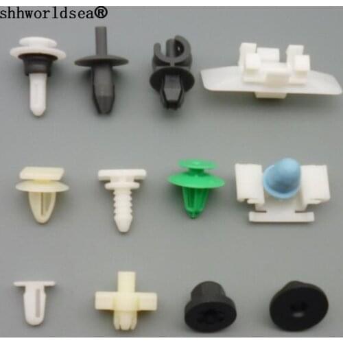 Shhworldsea Universal Mixed Fasteners Door Trim Panel Auto Bumper Rivet Car Clips Retainer Push Engine Cover Fender Fastener Kit
