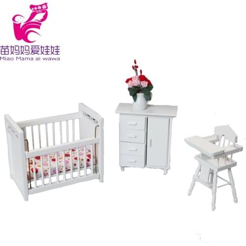 1/12 Doll house mini book room living room furniture accessories bookcase display European style cabinet with windows