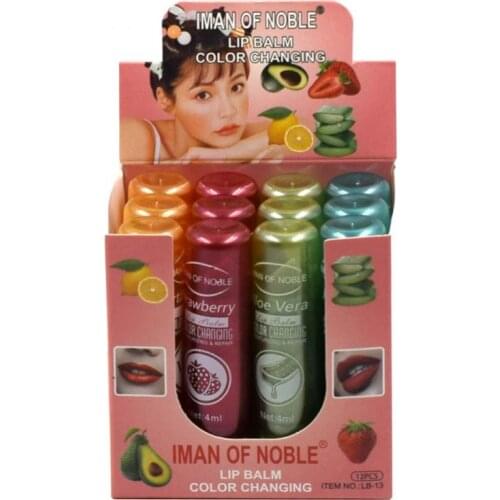 1 Pcs Fruity Lipstick Moisturizes And Protects Lips Reduces Dryness And Reduces Lip Lines Lip Base Cosmetics TSLM1