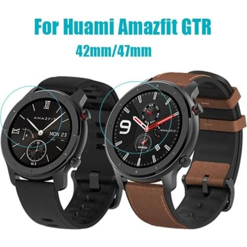 1pc Eye Protection Screen Tempered Glass Screen Protector For Amazfit GTR 47mm 42mm Protective Film Guard