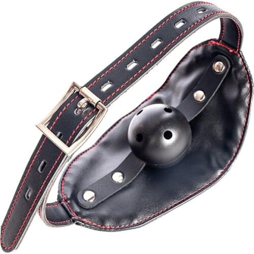 4.4cm Mouth Ball Gag Erotic Toys Sexy Oral Sex Gag Bondage Restraints Fetish BDSM Slave Adult Sex Toy For Couples