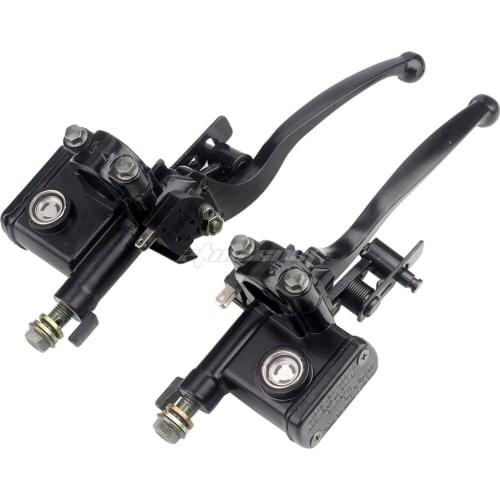 7/8 Universal Left Right Hydraulic motorcycle Brake Master Cylinder for ATV Quad Moped Pit Dirt Bike 50cc 70cc 90cc 110cc GY6