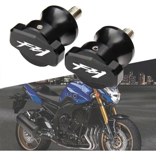 M6 Aluminum Stand Swingarm Spools Slider 6mm For Yamaha FZ1 FAZER 2001-2015