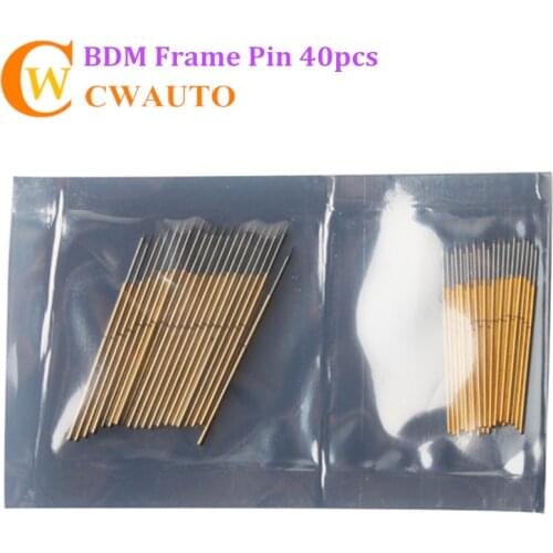 BDM Frame Pin 40pcs Needles Include 20pcs Short Needles and 20pcs Long Needles Support Fgtech BDM100 ECU Programmer