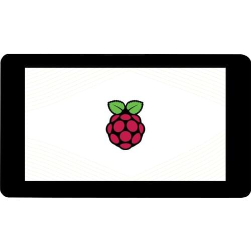 Waveshare 7inch Capacitive Touch Display For Raspberry Pi, 800×480, DSI Interface, Adjustable Brightness Via Software