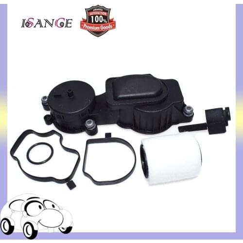 ISANCE Crankcase Oil Separator Filter Ventilation Carter 11122249678 For BMW E46 E39 318d 320d 520d 1998 1999 2000 2001-2005